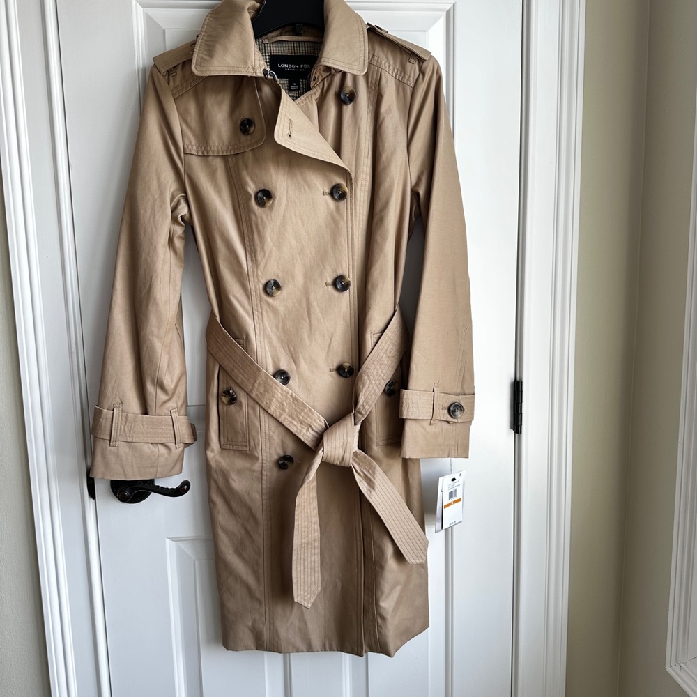 Classic Tan Trench Coat